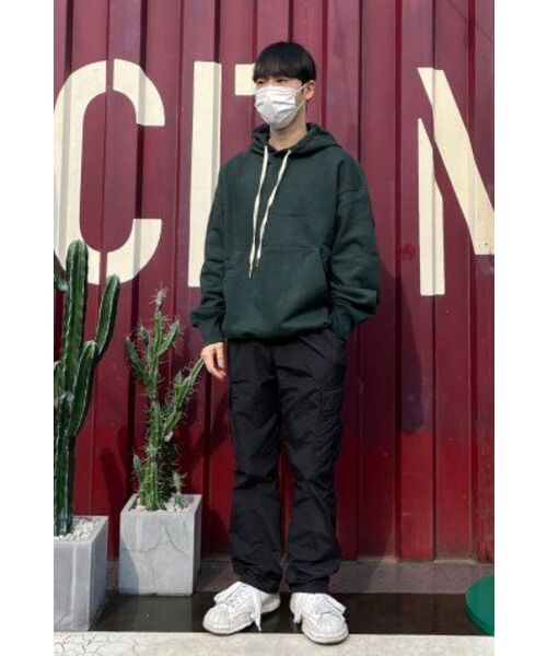 FRIZMWORKS(フリズムワークス)の「OG HEAVYWEIGHT PULLOVER HOODY_ダークグリーン(パーカー・メンズ・その他・X-LARGE/SMALL/MEDIUM/LARGE)」の3枚目の写真