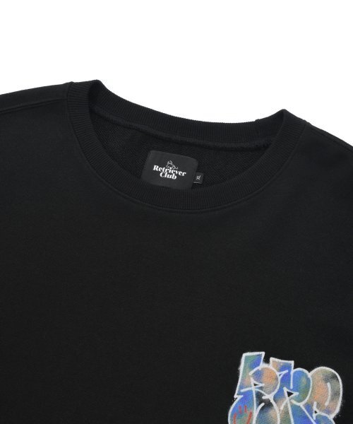 Retriever Club（レトリーバークラブ）の「GRAFFITI RRC CREWNECK [BLACK]（スウェット・レディース・その他・SMALL/MEDIUM/LARGE/X-LARGE）」の3枚目の写真