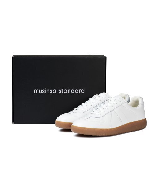 MUSINSA STANDARD（ムシンサスタンダード）の「ドイツ製スニーカー[オールホワイト]（スニーカー・レディース・その他・27.5cm/28cm/28.5cm/29cm/24cm/24.5cm/25cm/25.5cm/26cm/26.5cm/23cm/23.5cm/27cm）」の8枚目の写真