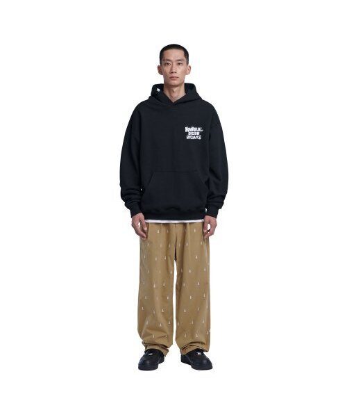 NOMANUAL(NOMANUAL)の「DOODLE LOGO HOODIE - BLACK(パーカー・レディース・その他・MEDIUM/LARGE/X-LARGE/SMALL)」の4枚目の写真