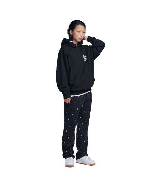 NOMANUAL(NOMANUAL)の「DOODLE LOGO HOODIE - BLACK(パーカー・レディース・その他・MEDIUM/LARGE/X-LARGE/SMALL)」の11枚目の写真