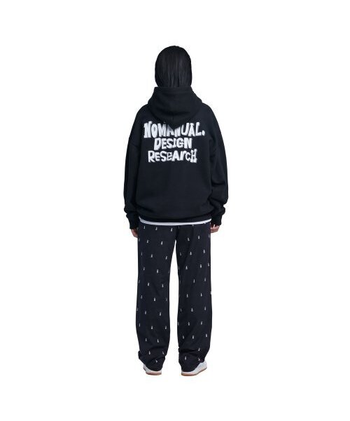 NOMANUAL(NOMANUAL)の「DOODLE LOGO HOODIE - BLACK(パーカー・レディース・その他・MEDIUM/LARGE/X-LARGE/SMALL)」の12枚目の写真