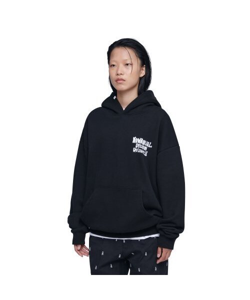 NOMANUAL(NOMANUAL)の「DOODLE LOGO HOODIE - BLACK(パーカー・レディース・その他・MEDIUM/LARGE/X-LARGE/SMALL)」の13枚目の写真
