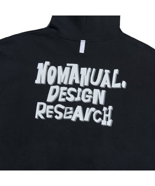 NOMANUAL(NOMANUAL)の「DOODLE LOGO HOODIE - BLACK(パーカー・レディース・その他・MEDIUM/LARGE/X-LARGE/SMALL)」の14枚目の写真