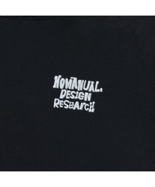 NOMANUAL(NOMANUAL)の「DOODLE LOGO HOODIE - BLACK(パーカー・レディース・その他・MEDIUM/LARGE/X-LARGE/SMALL)」の15枚目の写真