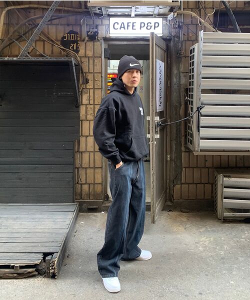 NOMANUAL(NOMANUAL)の「DOODLE LOGO HOODIE - BLACK(パーカー・レディース・その他・MEDIUM/LARGE/X-LARGE/SMALL)」の18枚目の写真