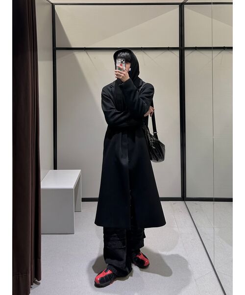 NOMANUAL(NOMANUAL)の「DOODLE LOGO HOODIE - BLACK(パーカー・レディース・その他・MEDIUM/LARGE/X-LARGE/SMALL)」の21枚目の写真