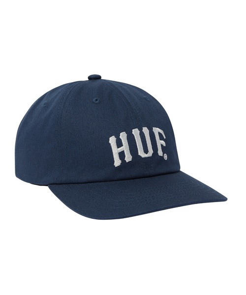 HUF(ハフ)の「ARCH 6 PANEL CV SNAPBACK(キャップ・メンズ・ブラック/グリーン/ネイビー・O/S)」の3枚目の写真