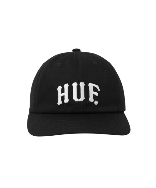 HUF(ハフ)の「ARCH 6 PANEL CV SNAPBACK(キャップ・メンズ・ブラック/グリーン/ネイビー・O/S)」の4枚目の写真