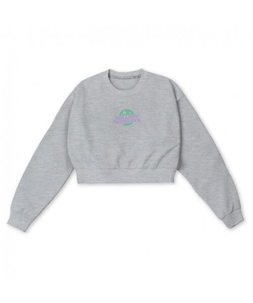 MILLION DAY(ミリオンデイ)の「MILLION PING-PONG CROP SWEATSHIRT(スウェット・メンズ・イエロー/グレー/ラベンダー・FREE)」の5枚目の写真