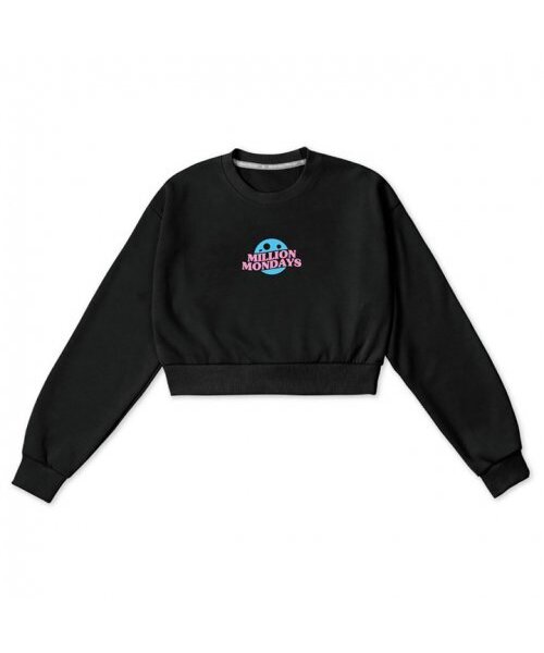 MILLION DAY(ミリオンデイ)の「MILLION PING-PONG CROP SWEATSHIRT(スウェット・メンズ・イエロー/グレー/ラベンダー・FREE)」の6枚目の写真