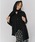 Muel Chic�i�~���G���V�b�N�j�́uCanberra scarf shirt  �L�����x���X�J�[�t�V���c�i�V���c/�u���E�X�j�v�b�u���b�N
