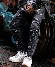 DIVINER（ディヴァイナー）の「Splash Skinny Pants（その他パンツ）」