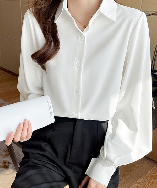 セール】クラシックカラーブラウス（シャツ/ブラウス）｜ONEP STAR