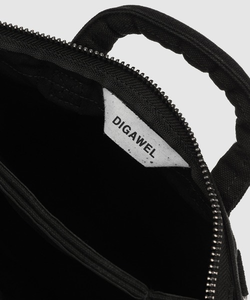 DIGAWEL(ディガウェル)の「Hunting bag (garment dye)(ショルダーバッグ・メンズ・ブラック・FREE)」の15枚目の写真