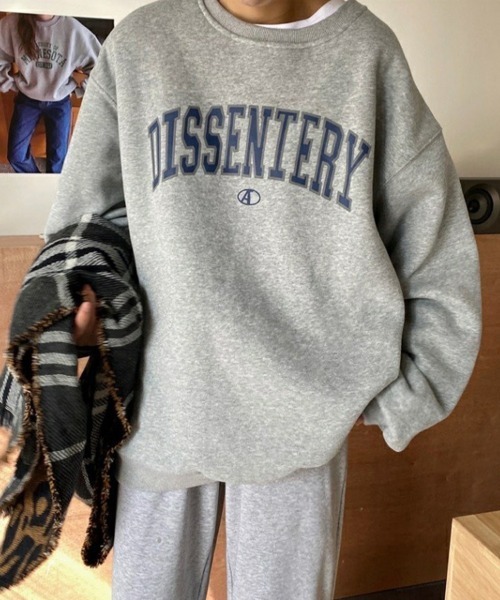 SallyLunn(サリーラン)の「カジュアルロゴスウェット(スウェット・レディース・ホワイト/ブラック/グレー・MEDIUM/LARGE)」の6枚目の写真