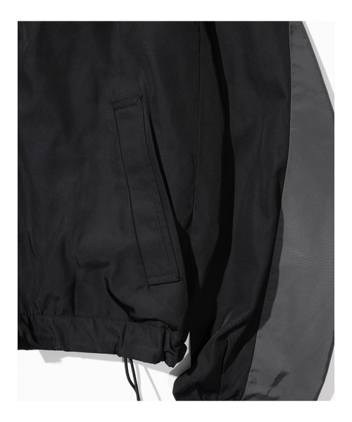 MASSNOUN(マスノウン)の「クロップディビジョンジャケットMSHJK002-BK(ナイロンジャケット・レディース・その他・MEDIUM/LARGE)」の6枚目の写真