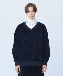 MARTIN PLAN（マーティンプラン）の「(Set-up)Velvet Sweat Shirts - NAVY（スウェット）」