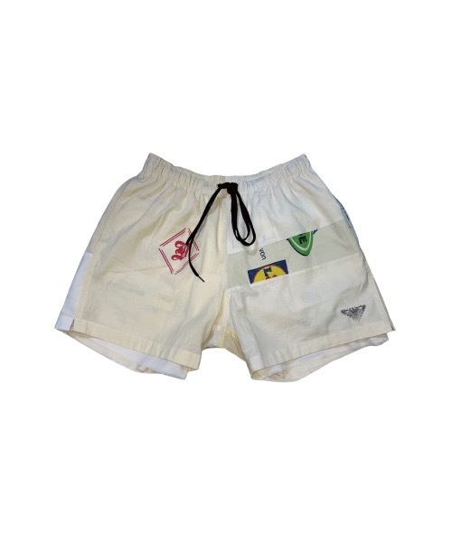 ONE DAY KMC (ワンデイケーエムシー)の「Children of the discordance / SOUVENIR BAG PATCHWORK SHORT PANTS / DISPT-037(チノパンツ・メンズ・その他・1/2)」の1枚目の写真