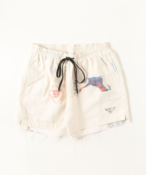 ONE DAY KMC (ワンデイケーエムシー)の「Children of the discordance / SOUVENIR BAG PATCHWORK SHORT PANTS / DISPT-037(チノパンツ・メンズ・その他・1/2)」の5枚目の写真