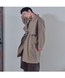 MALEN（マレン）の「ユニセックススルーストレンチコートベージュ（トレンチコート）」