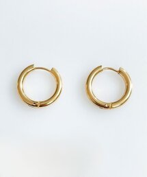 20mm Pipe Hoop Earring - Gold