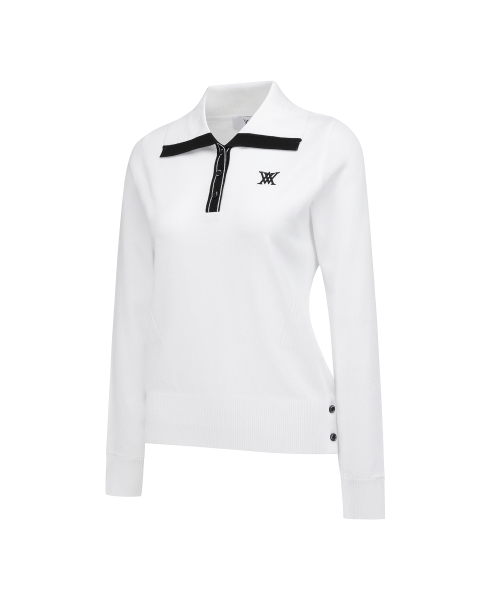 ANEW GOLF（アニューゴルフ）の「WOMEN SP COLLAR POINT SWEATER_WH（ニット/セーター・レディース・その他・X-SMALL/SMALL/MEDIUM）」の3枚目の写真