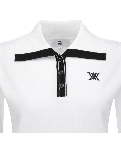 ANEW GOLF（アニューゴルフ）の「WOMEN SP COLLAR POINT SWEATER_WH（ニット/セーター・レディース・その他・X-SMALL/SMALL/MEDIUM）」の5枚目の写真