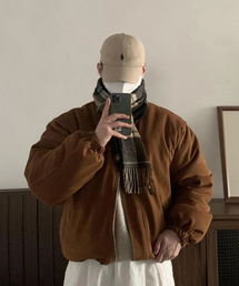 YEI Suede Padding Jacket (camel)