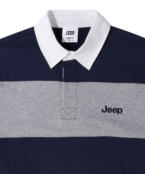 JEEP(ジープ)の「レトロマウンテン1941ストライプカラー スウェット (JR5TSU825NA)(ポロシャツ・レディース・その他・LARGE/MEDIUM/SMALL/X-LARGE/XX-LARGE)」の17枚目の写真