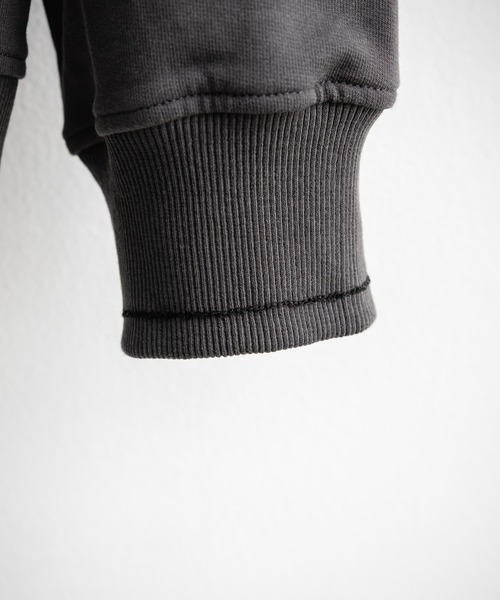 THE NORTH FACE（ザノースフェイス）の「THE NORTH FACE ザ・ノースフェイス FLOWER DOME RELAXED HD SWEATSHIRT GPT ワンポイントフワラー刺繍裏毛パーカー（パーカー・メンズ・グレイッシュベージュ/グレー/ローズ・M/L/XL）」の7枚目の写真