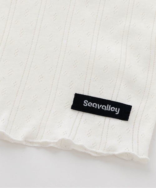 SEA（シー）の「SEAVALLEY アイレットフライス ショートスリーブトップ（Tシャツ/カットソー・レディース・ピンク/ホワイト/グレー・ONE SIZE）」の19枚目の写真
