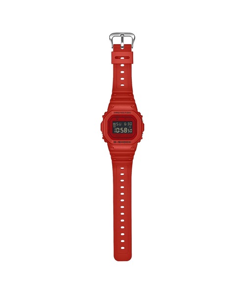 G-SHOCK(ジーショック)の「Iconic Styles / 5600シリーズ / DW-5600RRB-4JF(デジタル腕時計・メンズ・レッド・FREE)」の4枚目の写真