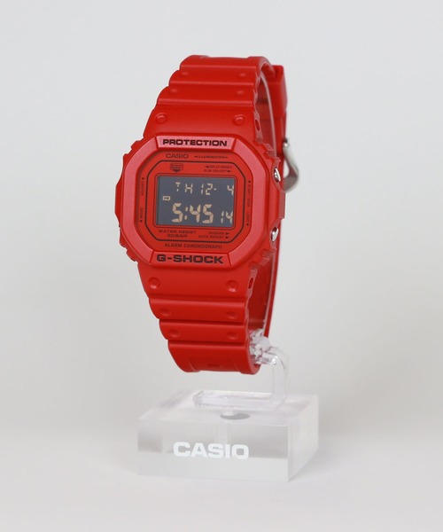 G-SHOCK(ジーショック)の「Iconic Styles / 5600シリーズ / DW-5600RRB-4JF(デジタル腕時計・メンズ・レッド・FREE)」の11枚目の写真