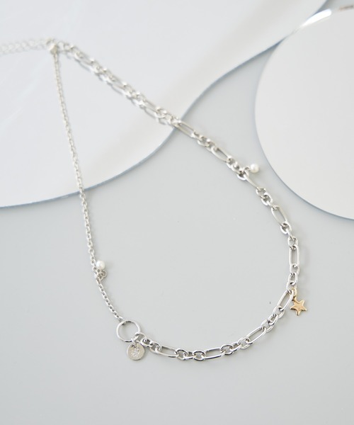 ROPE' PICNIC（ロペピクニック）の「チャームデザインショートネックレス（ネックレス・レディース・シルバー/ゴールド・FREE）」の5枚目の写真