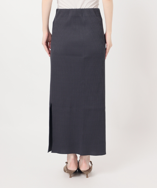 Noble（ノーブル）の「《追加・WEB限定カラー》トタンテレコタイトスカート（スカート・レディース・ダークブルー/ベージュ/ライトグリーン/ホワイト系その他/チャコールグレー・40/38/36）」の15枚目の写真