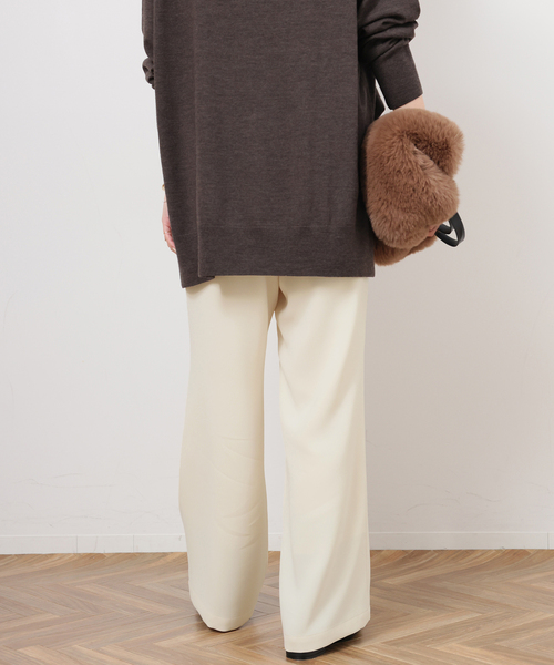 JOURNAL STANDARD relume（ジャーナルスタンダード　レリューム）の「ウォッシャブルダブルクロスイージーパンツ（その他パンツ・レディース・ネイビー/ブラック/ホワイト・36/38）」の21枚目の写真