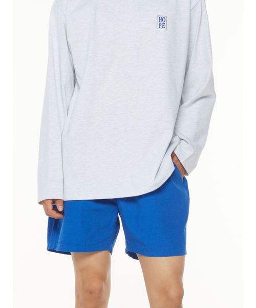 THESTORI(ザ・ストリ)の「オックスフォードショーツパンツ(ブルー)(その他パンツ・メンズ・その他・1(M)/2(L))」の1枚目の写真
