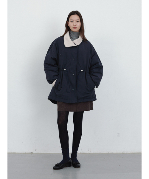 hunch（ハンチ）の「Half-Thin Duck Down Jumper (2color)（その他アウター・レディース・アイボリー/ネイビー・FREE）」の3枚目の写真