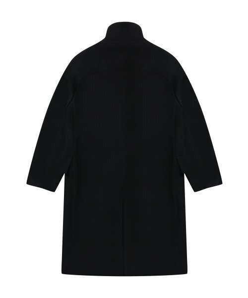 SOLEW(ソル)の「バンドカラーコート_ブラック(チェスターコート・メンズ・その他・LARGE/MEDIUM/SMALL)」の2枚目の写真