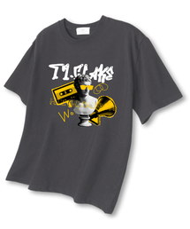 ナッシング オーバーサイズ 半袖Tシャツ ダークグレー