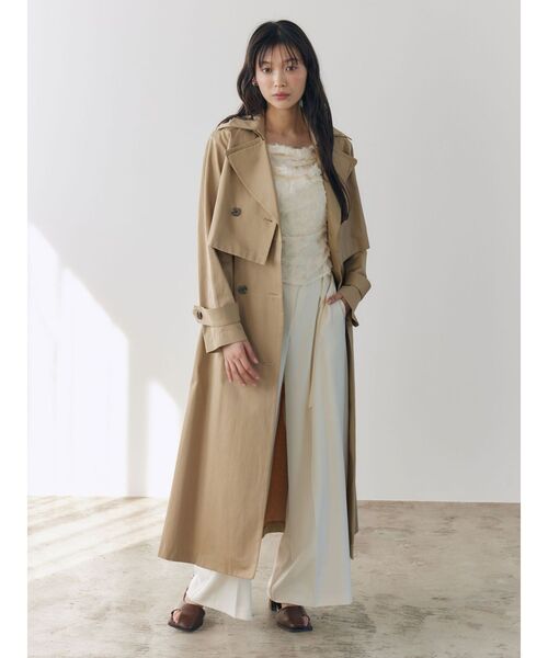 LAGUNAMOON（ラグナムーン）の「カットジャガードドレープブラウス（シャツ/ブラウス・レディース・アイボリー/ブラック/ピンク・FREE）」の13枚目の写真