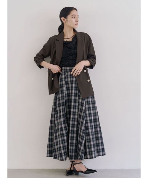 LAGUNAMOON（ラグナムーン）の「カットジャガードドレープブラウス（シャツ/ブラウス・レディース・アイボリー/ブラック/ピンク・FREE）」の21枚目の写真