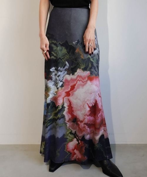 sahara（サハラ）の「Art Print Skirt（スカート・レディース・その他3/その他2/その他1/その他4・FREE）」の2枚目の写真