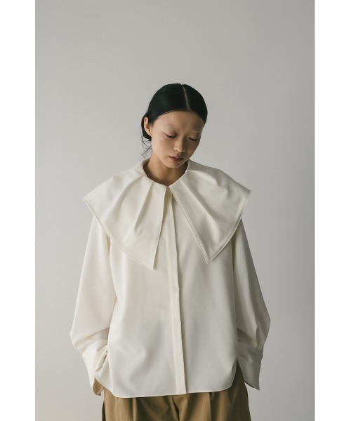 STYLEMIXER（スタイルミキサー）の「サークルカラーシャツ（シャツ/ブラウス・レディース・イエロー/ネイビー/ホワイト・FREE）」の4枚目の写真