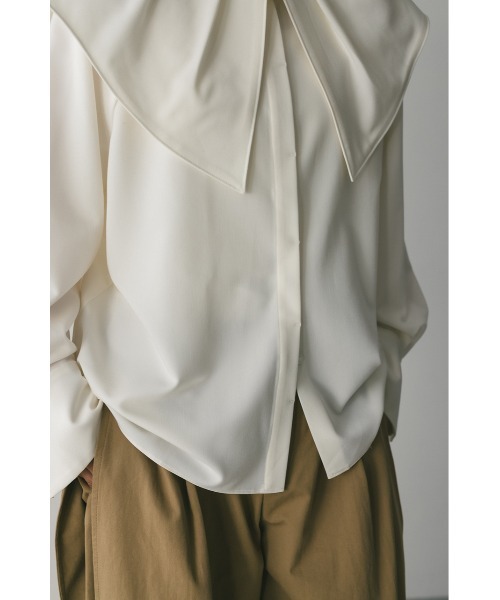 STYLEMIXER（スタイルミキサー）の「サークルカラーシャツ（シャツ/ブラウス・レディース・イエロー/ネイビー/ホワイト・FREE）」の11枚目の写真