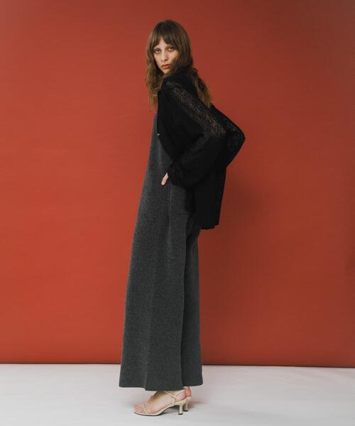 LAATO（ラート）の「melon lace shirts（シャツ/ブラウス・レディース・ホワイト/ブラック/ライトブラウン・FREE）」の9枚目の写真