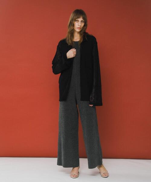 LAATO（ラート）の「melon lace shirts（シャツ/ブラウス・レディース・ホワイト/ブラック/ライトブラウン・FREE）」の10枚目の写真