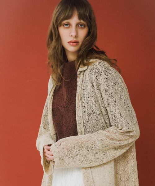 LAATO（ラート）の「melon lace shirts（シャツ/ブラウス・レディース・ホワイト/ブラック/ライトブラウン・FREE）」の16枚目の写真