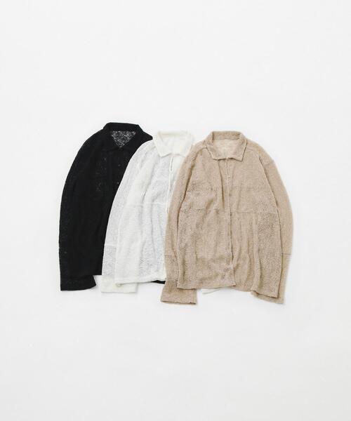 LAATO（ラート）の「melon lace shirts（シャツ/ブラウス・レディース・ホワイト/ブラック/ライトブラウン・FREE）」の20枚目の写真